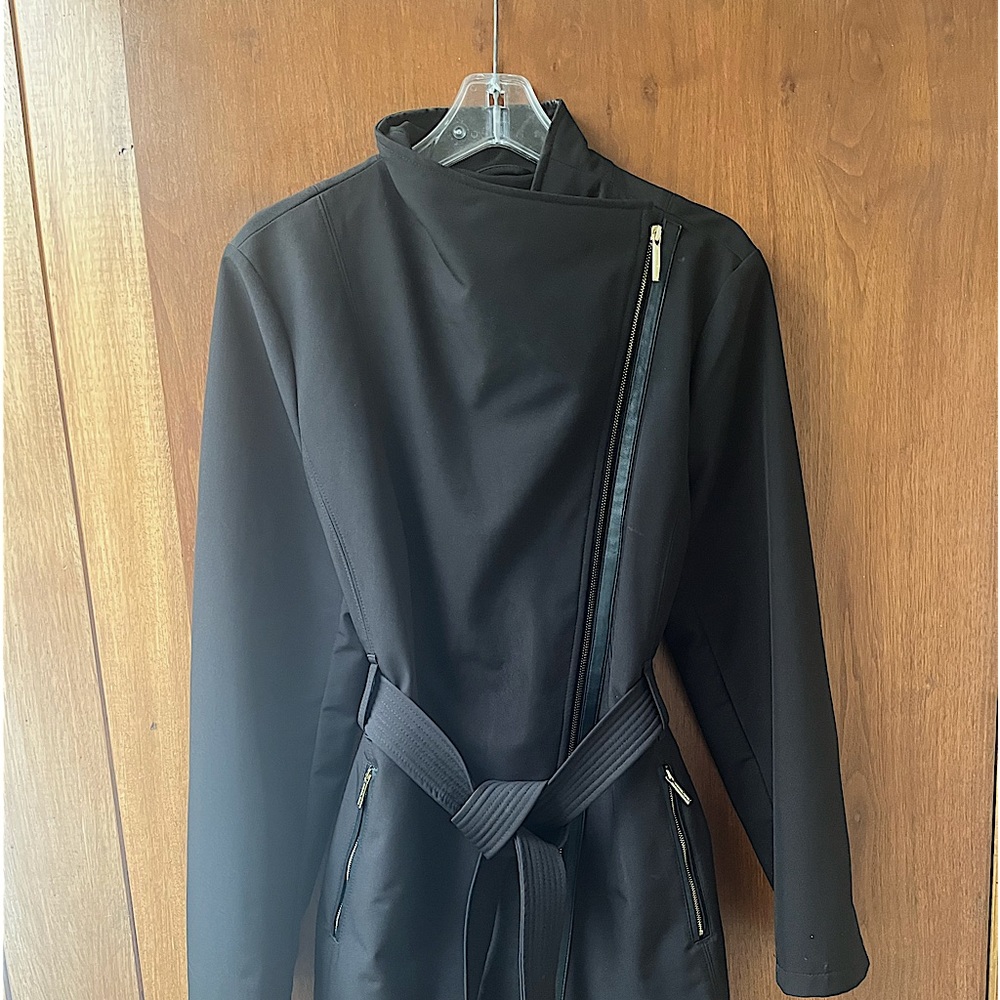 Black trench coat